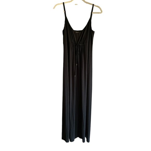 Tommy Bahama Maxi Dress Sz XL Black Beachy Resort Summer - Picture 1 of 16